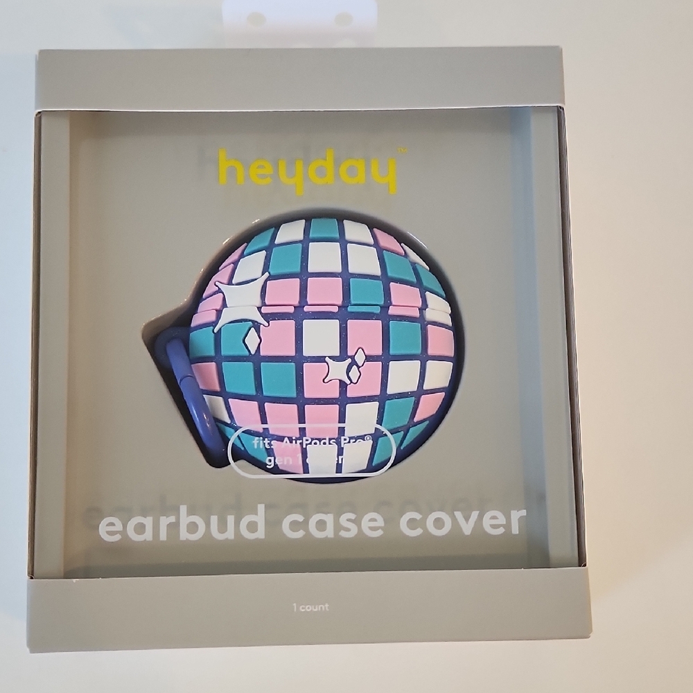 Heyday Multicolor Disco Earbud‎ Case Cover